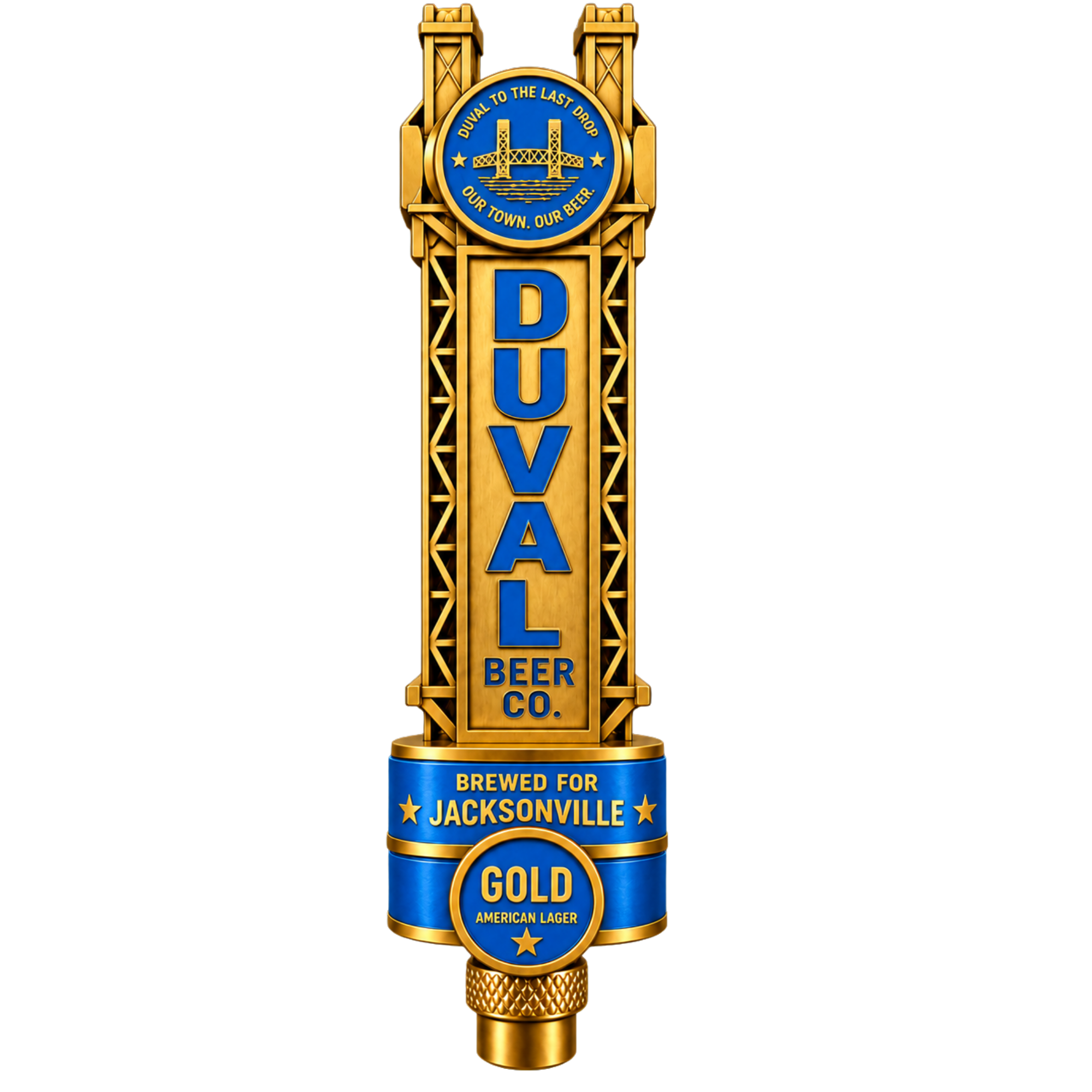 Jackson Gold Tap Handle